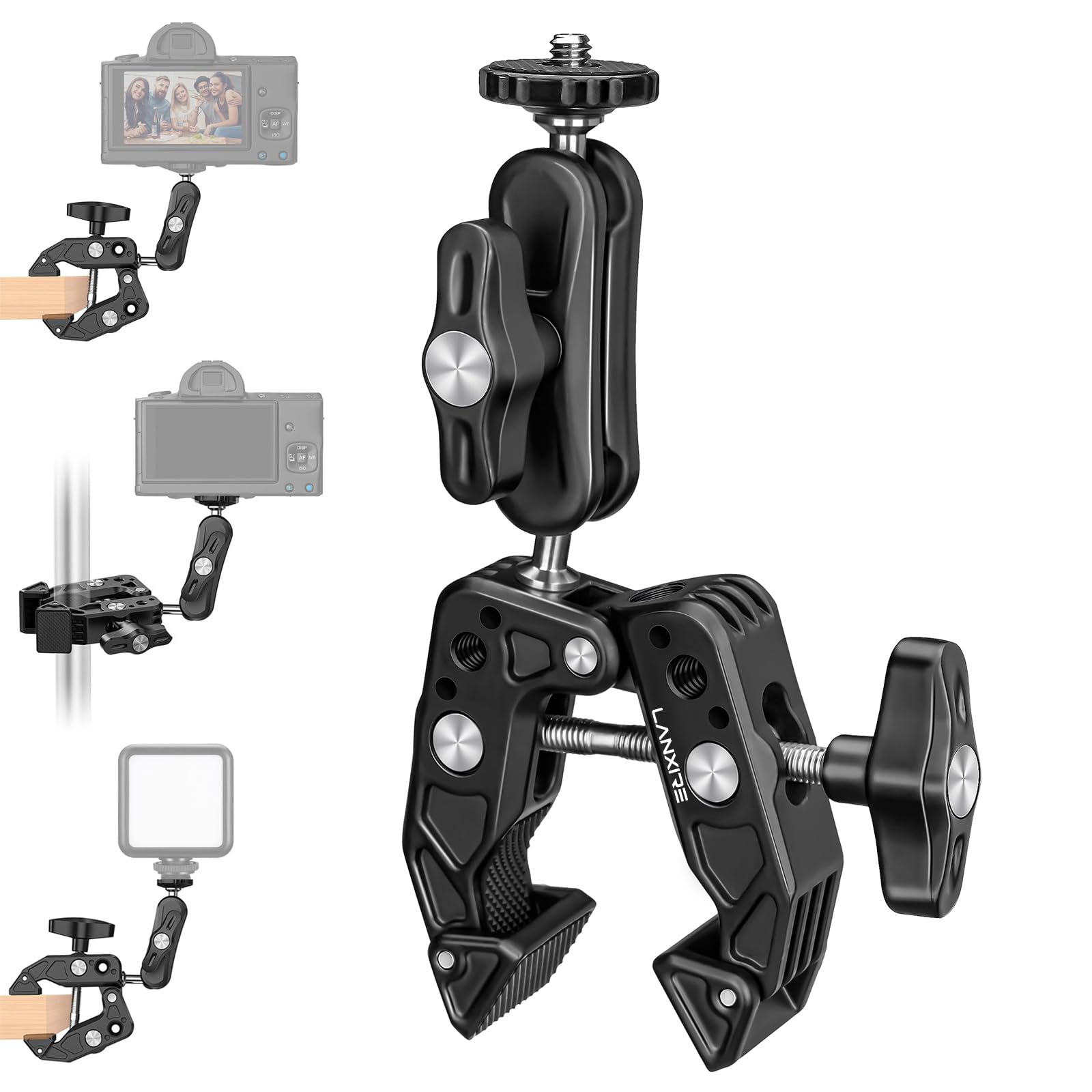 Amazon.co.jp: Lanxire スーパークランプ マジックアーム付き オール